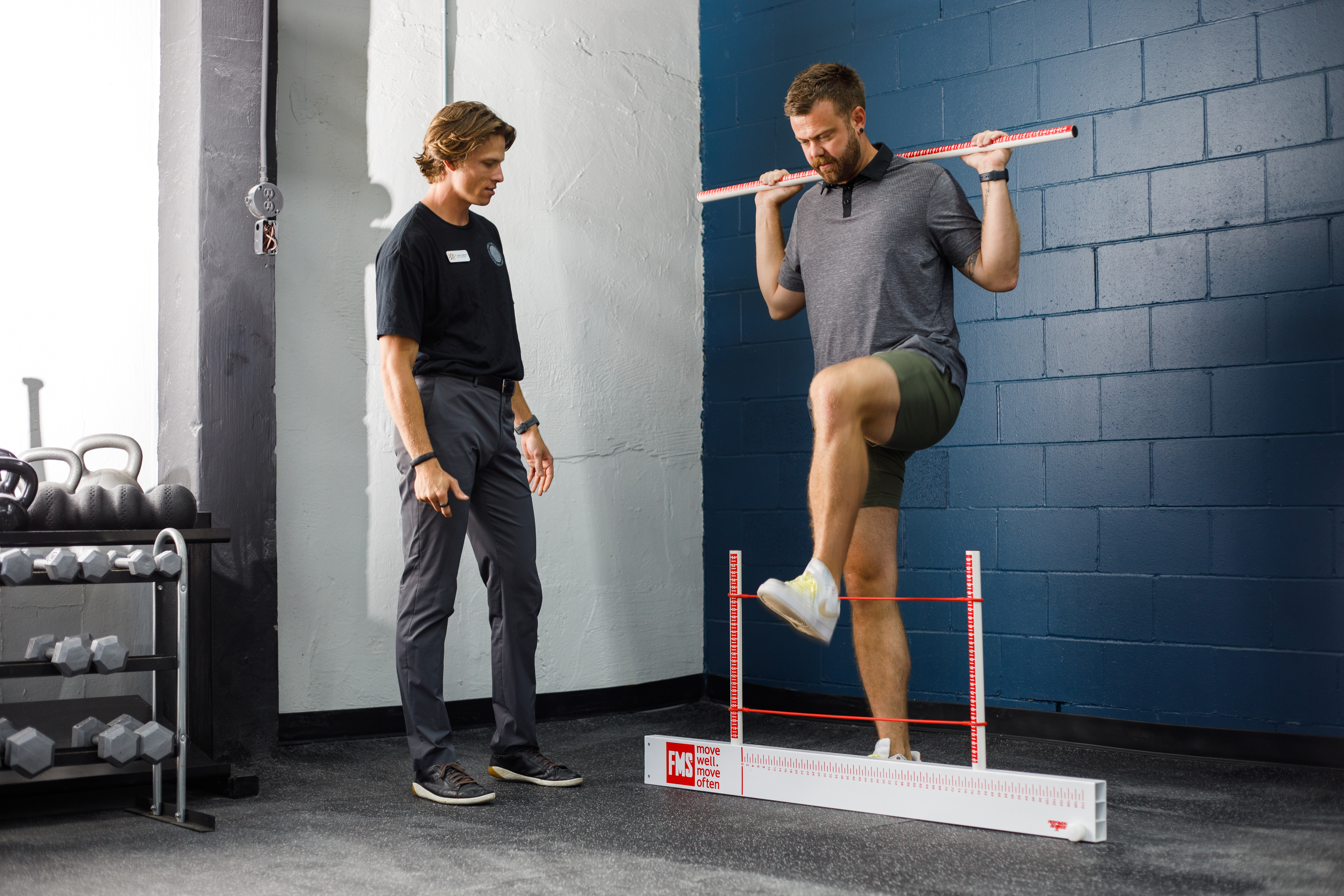 Movement screen assessment at Auxoma